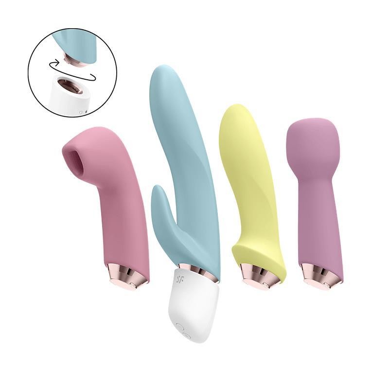 Zestaw 4 wibrator masażer satisfyer marvelous four